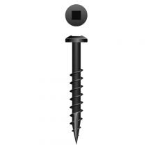 Intercorp XQ5C - 6-9 x 1-1/4, SQ, Coarse, Type '17', Black Oxide