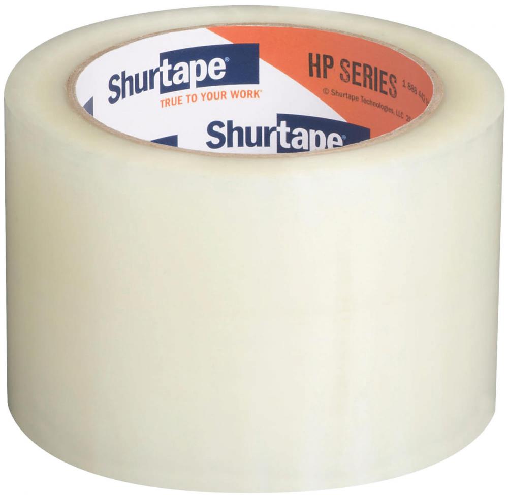 HP 100 General Purpose Hot Melt Packaging Tape - Clear - 1.6 mil - 72mm x 100m
