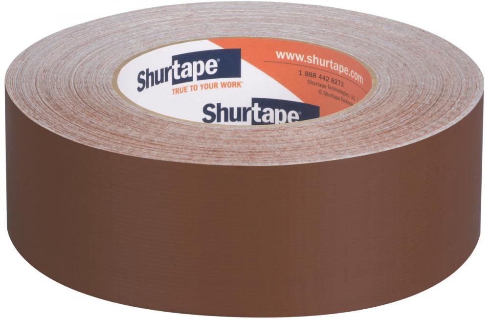 PC 600 Contractor Grade, Colored Cloth Duct Tape - Brown - 9 mil - 48mm x 55m -