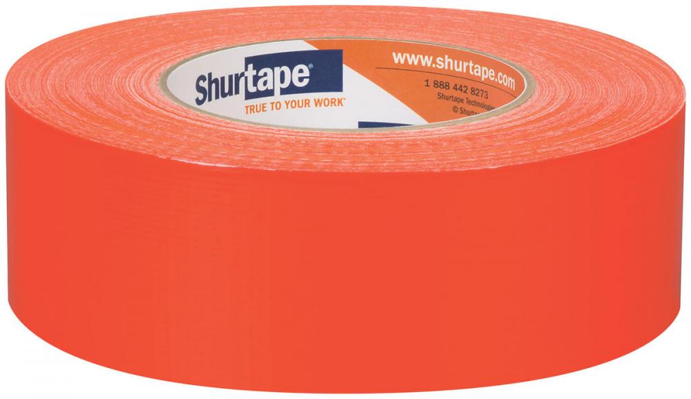 PC 600 Contractor Grade, Cloth Duct Tape - Orange - 9 mil - 48mm x 55m - 1 Case