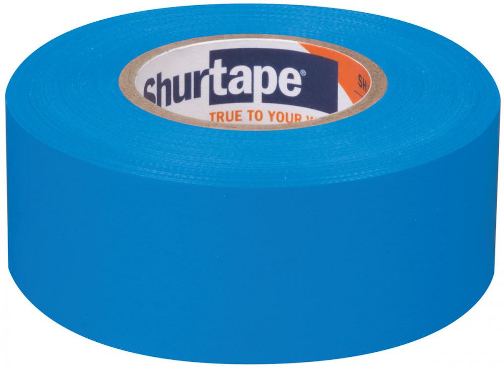 FM 200 Non-Adhesive Flagging Tape - Fluorescent Blue - 4 mil - 1.1875in x 150ft