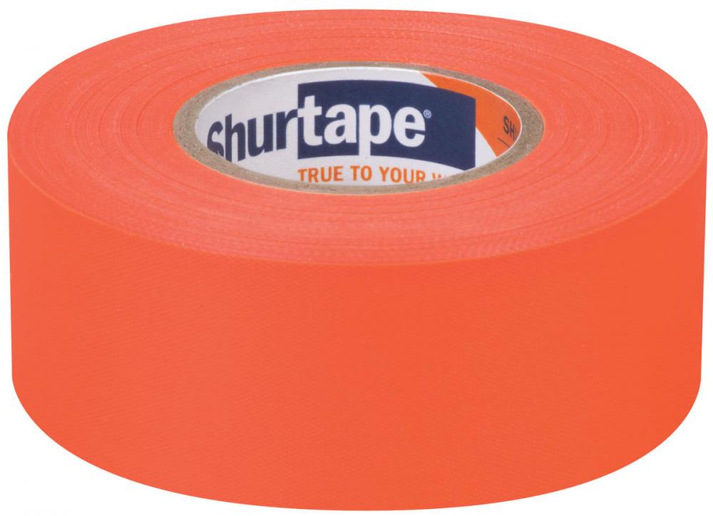 FM 200 Non-Adhesive Flagging Tape - Fluorescent Orange - 4 mil - 1.1875in x 150f
