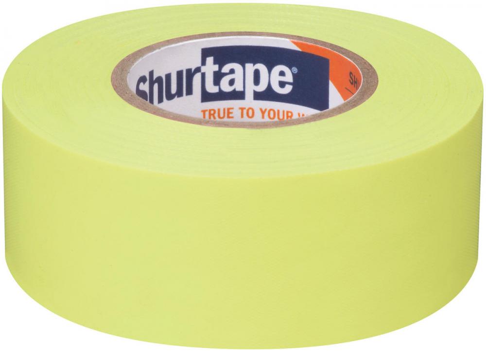 FM 200 Non-Adhesive Flagging Tape - Fluorescent Yellow - 4 mil - 1.1875in x 150f