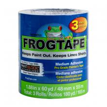 Shurtape 104983 - CP 130 / FrogTape Painter's Tape - Pro Grade - Blue - 5.4 mil - 48mm x 55m - 3-