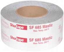 Shurtape 200666 - SF 685 ShurMASTIC Butyl Foil Tape - Silver Printed - 17 mil - 3in x 100ft - 1 C