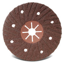 CGW Abrasives 35840 - Semi-Flex Discs - Red Fiber Backing