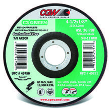 CGW Abrasives 49750 - C3 Green Wheels