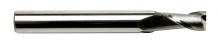 Sowa Tool 101646 - 4.0mm Diameter x 4mm Shank 2-Flute Stub Length Blue Series Carbide End Mill