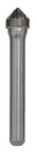 Sowa Tool 170191 - 3/4" SK-7 Double Cut 90º Taper Carbide Burr