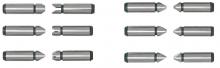 Sowa Tool 7130600 - Set Of 6 Asimeto Screw Thread Micrometer Anvil