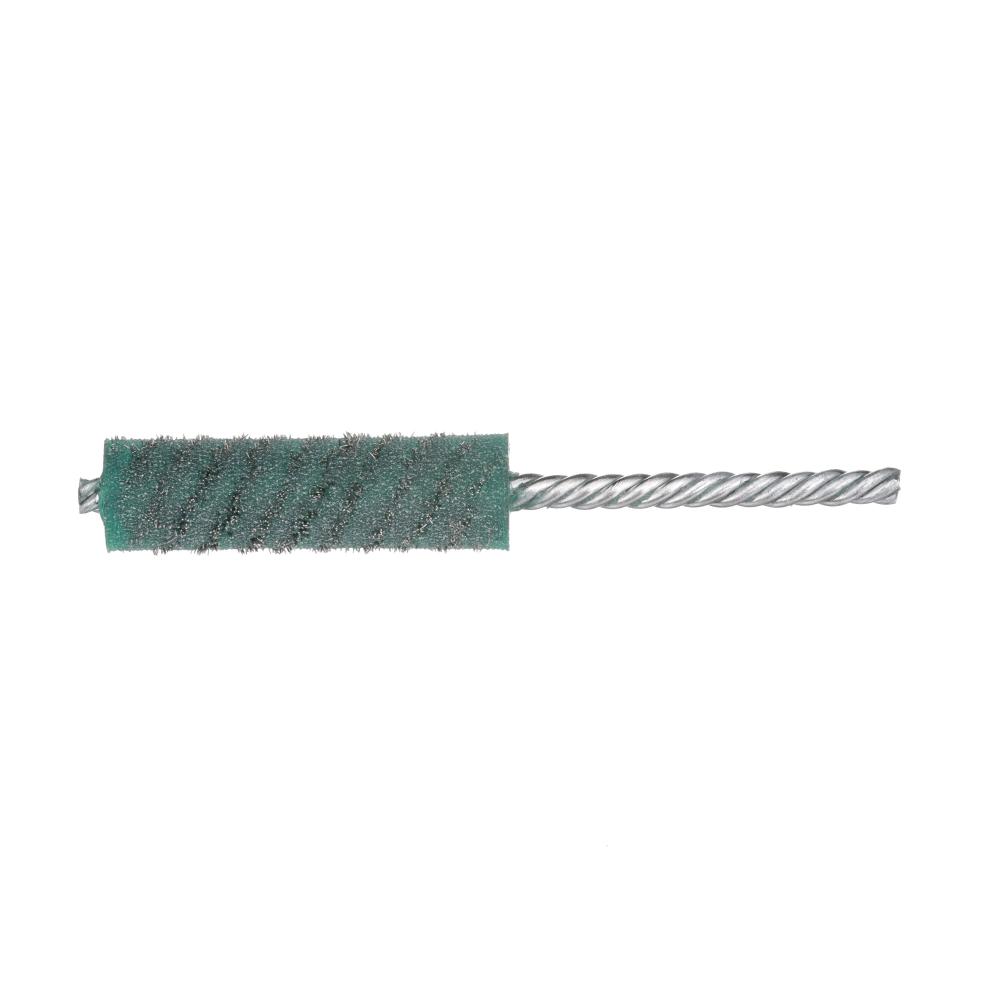 Green TY™ Encapsulated Tube Brush - Double Stem, Double Spiral