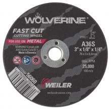 Weiler Abrasives 56060 - Cutting Wheel - Wolverine