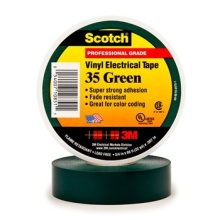 3M 3M 10851 - 3/4" x 66' Green Electric Tape