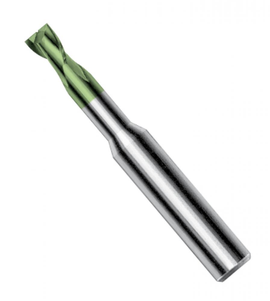 Miniature End-Mills with Back Clearance - Long Neck Series