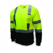 Radians ST21B3PGS3X - Radians ST21B Type R Class 3 Long Sleeve Black-Bottom T-Shirts