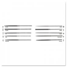 Apex 37761 - Crescent/Nicholson Needle File Sets