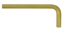 Bondhus 38272 - 8mm GoldGuard Plated Hex L-wrench -Short   Tagged/Barcoded