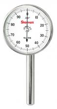 LS Starrett 196B1 W/SLC - DIAL TEST INDICATOR WITH STANDARD LETTER OF CERTIFICATION, 0-100