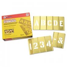 C.H. Hanson 10073 - C.H. Hanson Brass Stencil Letter & Number Sets
