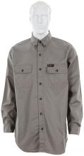 MCR Safety S1GXLT - MCR Safety S1GXLT FR Long Sleeve Work Shirt Gray XLT