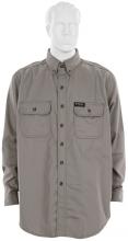 MCR Safety SBS2001X2T - MCR Safety SBS2001X2T Summit Breeze Shirt 7.0 oz. Cotton Gray