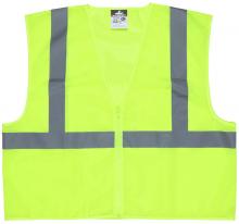 MCR Safety VCL2MLPX4 - MCR Safety VCL2MLPX4 Value Class 2, 2 pockets, Lime X4