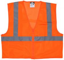 MCR Safety VCL2MOPL - MCR Safety VCL2MOPL Value Class 2, 2 pockets, Orange L
