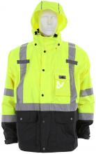 MCR Safety VT238JHS - MCR Safety VT238JHS Vortex, 3-in-1 Jacket, Lime, Class 3 S