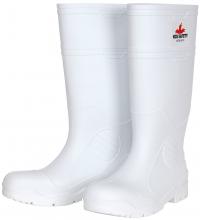 MCR Safety WPBS13 - MCR Safety WPBS13 16" White PVC Boot,Mens,Steel Toe 13