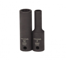 Williams JHW35409 - 3/8" Drive 12-Point Metric 9 mm Deep Impact Socket