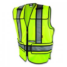 DEWALT DSV421-XL/3X - DeWalt Class 2 Adjustable Breakaway Mesh Vests