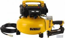 DEWALT DWC1KIT-B - DEWALT Air Compressor Combo Kit With Brad Nailer