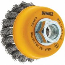 DEWALT DW4910 - DEWALT Wire Cup Brush, Knotted, 3-Inch