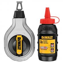 DEWALT DWHT47408 - DEWALT 6:1 Chalk Reel 100 Ft W/Red