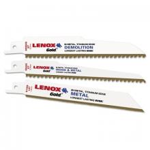 STANLEY 21220B6066GR - Lenox Gold Reciprocating Saw Blades