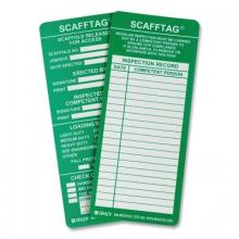 Brady 104113 - Brady ScaffTag Green Inspection Inserts
