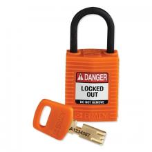 Brady CPTORG25PLKD - Brady SafeKey Compact Safety Locks