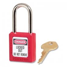 Master Lock 410RED - Master Lock Zenex Thermoplastic Safety Lockout Padlocks