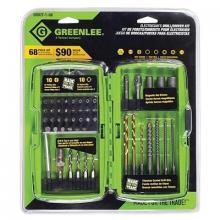 Greenlee DDKIT168 - Greenlee 68-Piece Electricians Drill Driver Kits