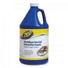 Zep Inc. ZUBAC128 - Zep Antibacterial Disinfectant Cleaners with Lemon