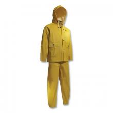 Dunlop Protective Footwear 7601700.XL - ONGUARD Webtex 3-Pc Rain Suits with Hooded Jacket/Bib Overalls