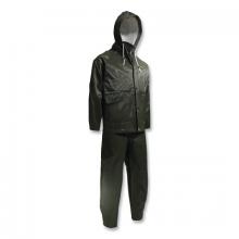 Dunlop Protective Footwear 7601800.2X - ONGUARD Webtex 3-Pc Rain Suits with Hooded Jacket/Bib Overalls