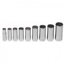 Wright Tool 300 - Wright Tool 9 Piece Deep Socket Sets