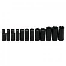 Wright Tool 357 - Wright Tool 12 Piece Metric Deep Impact Socket Sets