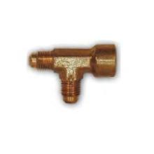 Midland Industries 04091-060608 - AMC® 04091 SAE 45 deg Flared FIP SAE 45 deg Flared Brass Run Tee