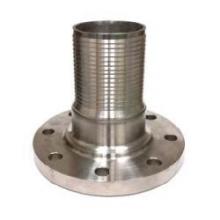 Midland Industries CNFL-200CR-S - BUCHANAN RUBBER CNF Flanged Hose Barbed Steel Crimplok Combination Nipple