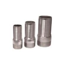 Midland Industries CNL-200CR-SP - BUCHANAN RUBBER CNL Hose Barbed MIP Steel Nickel-Plated Crimplok Combination Long Nipple