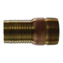 Midland Industries CNT-100-B - BUCHANAN RUBBER CNT Hose Barbed MPT Brass Combination King Nipple
