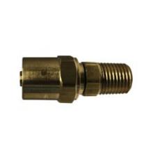 Midland Industries 32725 - MIDLAND INDUSTRIES 327 Hose 1/4 in Male NPTF Brass Reusable Hose Adapter
