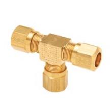 Midland Industries NT64-10 - MID-AMERICA FITTINGS NT64 Tube OD Tube OD Tube OD Brass Tee